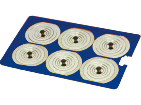 Evaporation lid six openings of 105mm for WB-14